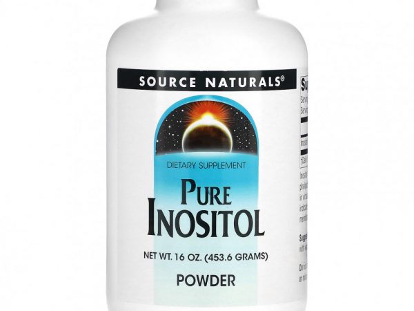 Source Naturals, Чистый инозит в порошке, 453,6 г (16 унций)