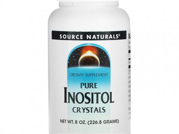 Source Naturals, Чистые кристаллы инозитола, 226,8 г (8 унций)