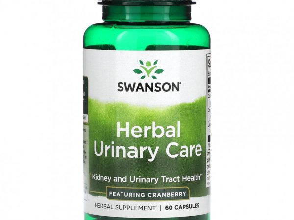 Swanson, Herbal Urinary Care, 60 капсул