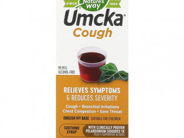 Nature's Way, Umcka Cough, успокаивающий сироп, 120 мл (4 унции)