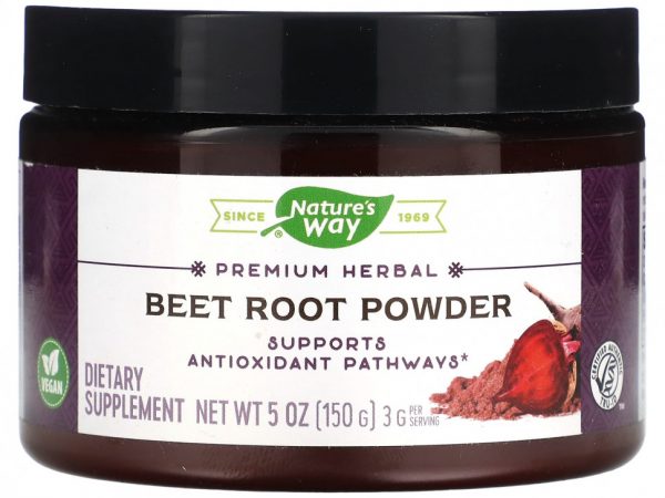 Nature's Way, Premium Herbal, порошок из свеклы, 150 г (5 унций)