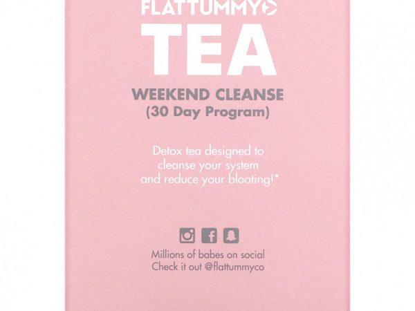 Flat Tummy, Очищающая 30-дневная программа на выходные, 8 чайных пакетиков, по 1,45 г (0,05 унции)