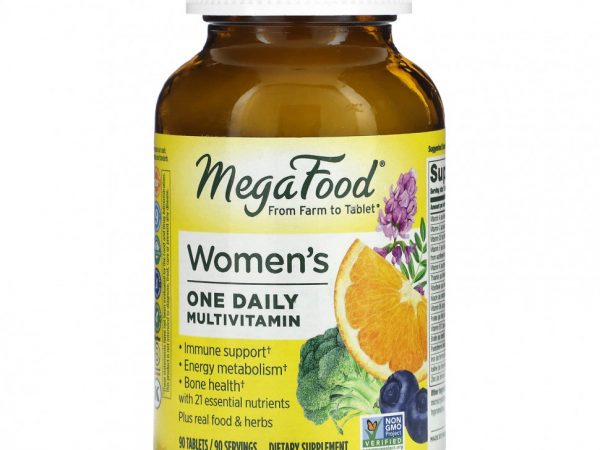 MegaFood, Мультивитамины для женщин, 90 таблеток