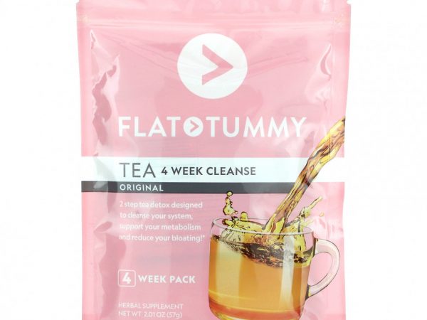Flat Tummy, Tea, 4 Week Cleanse, Original, 57 г (2,01 унции)