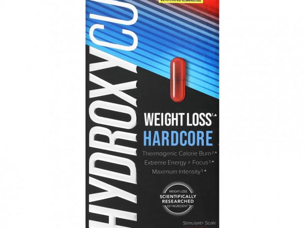 Hydroxycut, Hardcore, 60 капсул с быстрым высвобождением