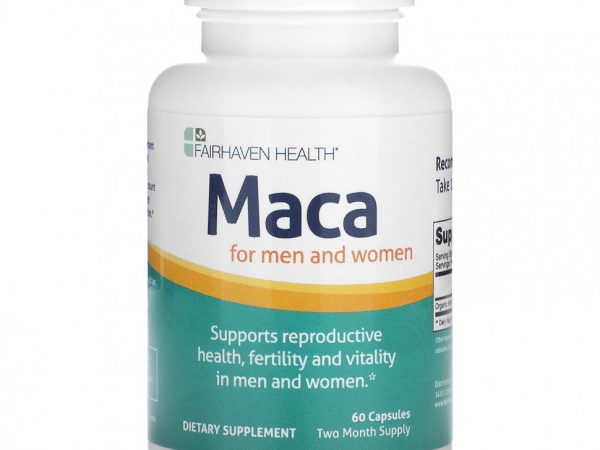 Fairhaven Health, Мака, 60 капсул