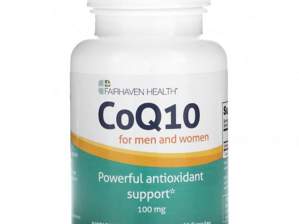 Fairhaven Health, Co-Q10, 100 мг, 60 капсул