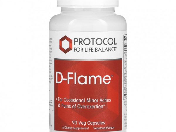 Protocol for Life Balance, D-Flame, 90 растительных капсул