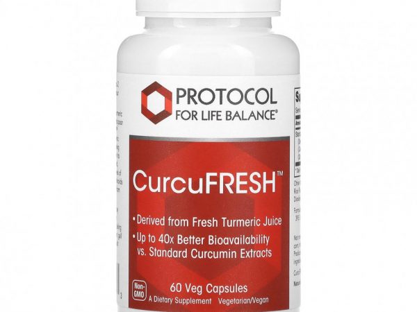 Protocol for Life Balance, CurcuFRESH`` 60 растительных капсул