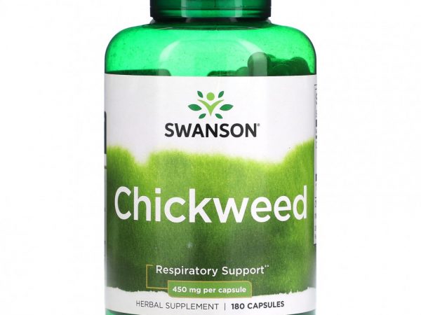 Swanson, Звездчатка, 450 мг, 180 капсул