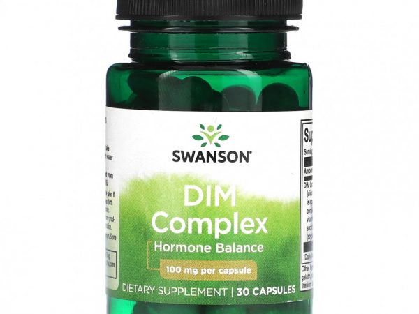 Swanson, DIM Complex, 100 мг, 30 капсул