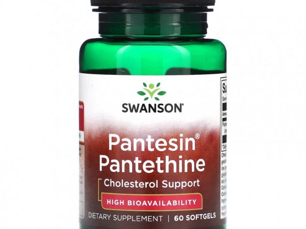 Swanson, Pantesin Pantethine, 60 мягких таблеток