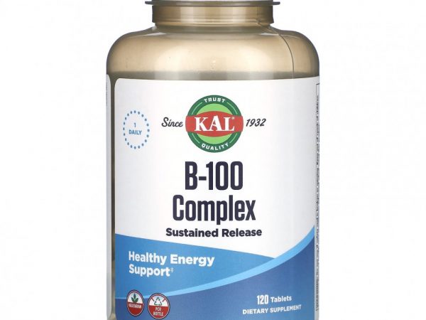 KAL, B-100 Complex, 120 таблеток