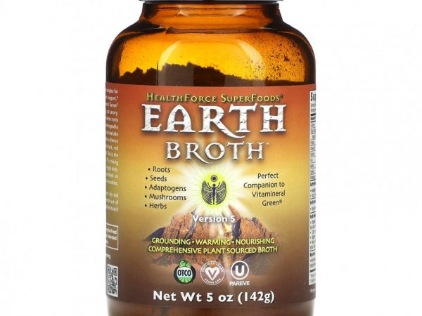 HealthForce Superfoods, Земляной бульон, 142 г (5 унций)