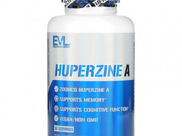 EVLution Nutrition, Гуперзин A, 200 мкг, 30 таблеток