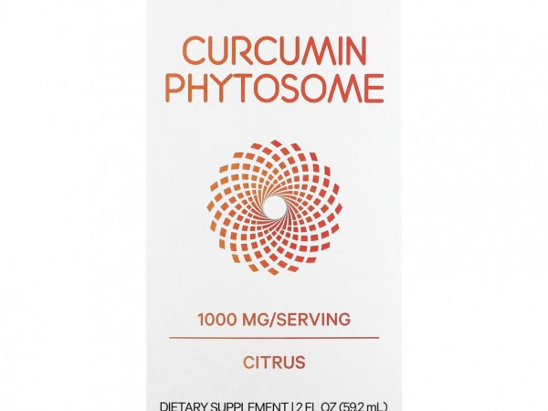 Codeage, Curcumin Phytosome, цитрусовые, 1000 мг, 59,2 мл (2 жидк. Унции)