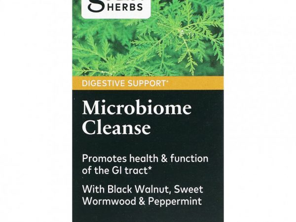 Gaia Herbs, Microbiome Cleanse, 60 веганских жидких фитокапсул