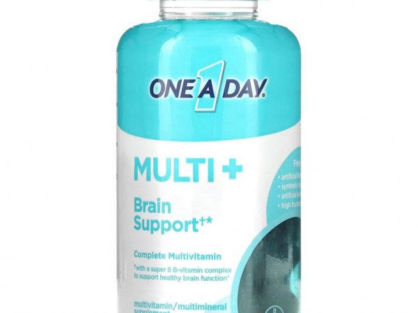 One-A-Day, Multi + Brain Support, 100 жевательных таблеток