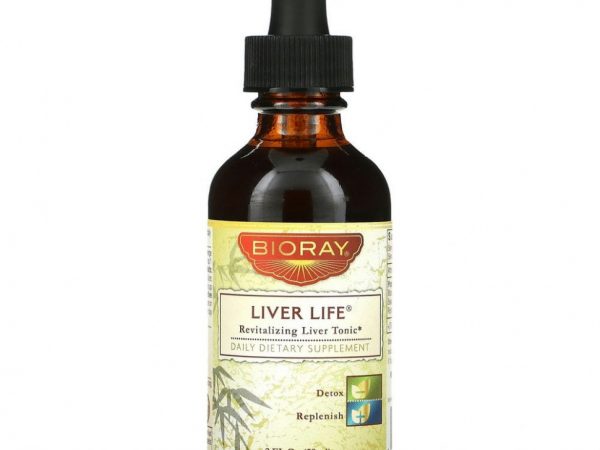 Bioray, Liver Life, восстанавливающий тоник для печени, 59 мл (2 жидких унции)