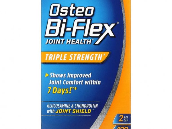Osteo Bi-Flex, Glucosamine Chondroitin with 5-Loxin Advanced Joint Care, Утроенная сила, 120 каплетов