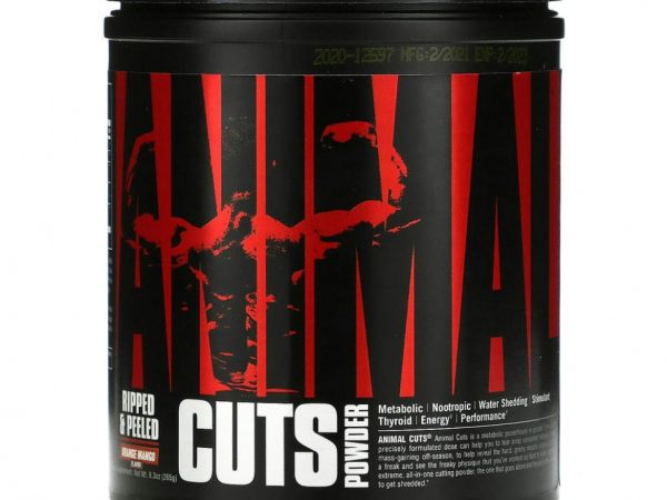 Universal Nutrition, Animal Cuts, апельсин и манго, 265 г (9,3 унции)