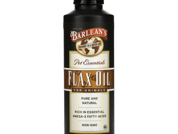Barlean's, Pet Essentials, льняное масло для животных, 355 мл (12 жидк. унций)