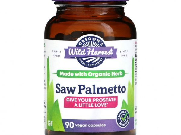 Oregon's Wild Harvest, сереноя, 90 желатиновых капсул