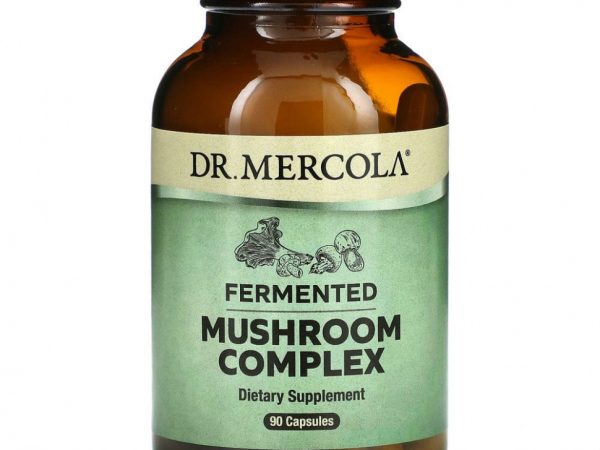 Dr. Mercola, Комплекс ферментированных грибов, 90 капсул