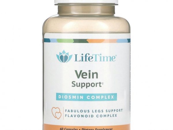 LifeTime Vitamins, комплекс с диосмином, 60 капсул
