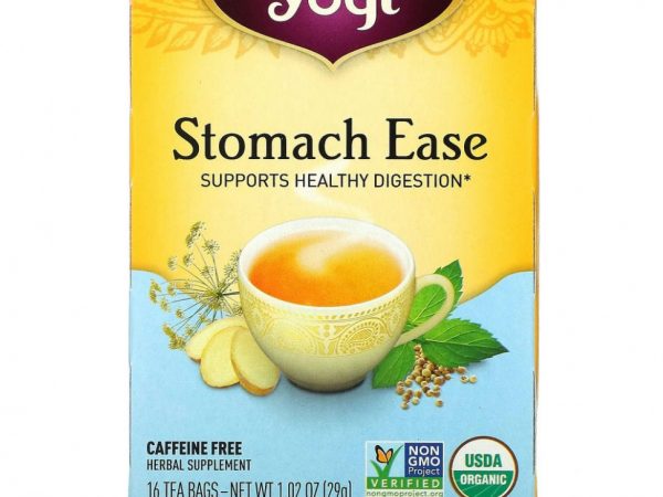 Yogi Tea, для облегчения пищеварения, 16 чайных пакетиков, 1,02 унции (29 г)