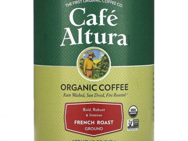 Cafe Altura, Органический кофе, французская жарка, 12 унций (339 г)