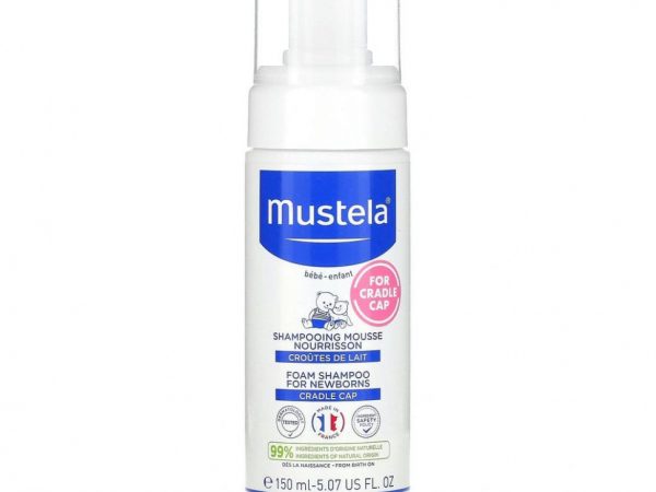 Mustela, шампунь-пенка для новорожденных, 150 мл (5,07 жидк. унции)