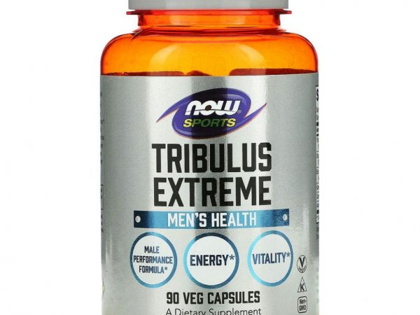 NOW Foods, Sports, Tribulus Extreme, для мужского здоровья, 90 растительных капсул