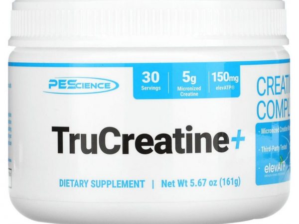 PEScience, TruCreatine +, креатиновый комплекс, 161 г (5,67 унции)