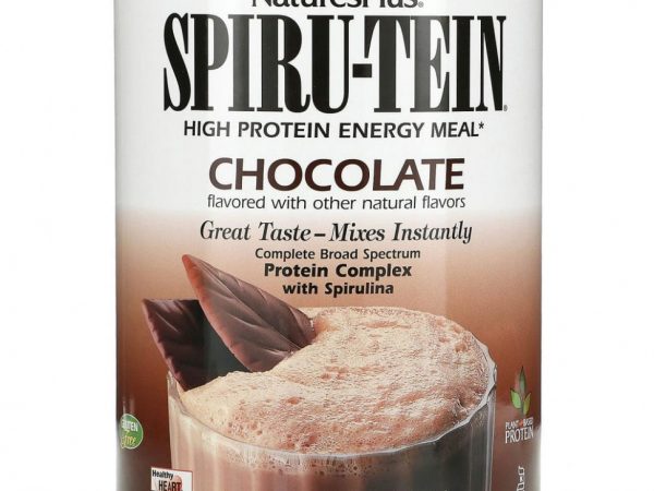 NaturesPlus, Spiru-Tein, энергетическая добавка с высоким содержанием протеина, со вкусом шоколада, 952 г (2,1 фунта)
