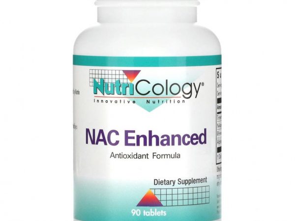 Nutricology, NAC Enhanced, 90 таблеток
