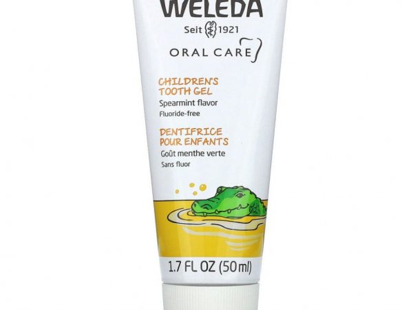 Weleda, детский зубной гель, мятный, 50 мл (1,7 жидк. унции)