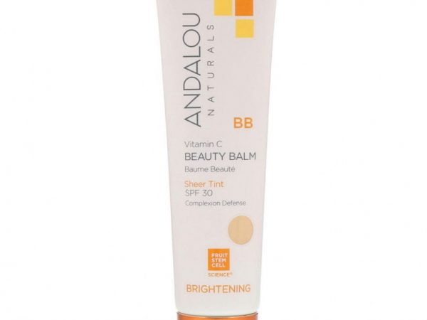 Andalou Naturals, BB Beauty Balm, осветляющий бальзам с витамином C, SPF 30, прозрачный, 58 мл (2 жидк. унции)