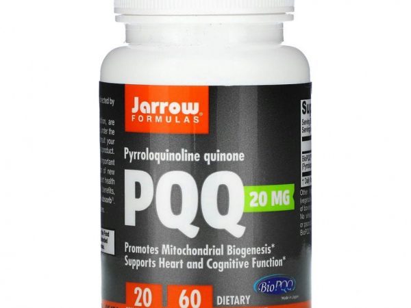 Jarrow Formulas, пирролохинолинхинон, 20 мг, 60 капсул