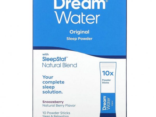 Dream Water, снотворное, сонная ягода, 10 стиков, весом 3 г каждый