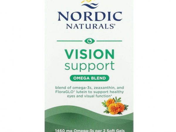 Nordic Naturals, Омега-зрение, 1000 мг, 60 капсул