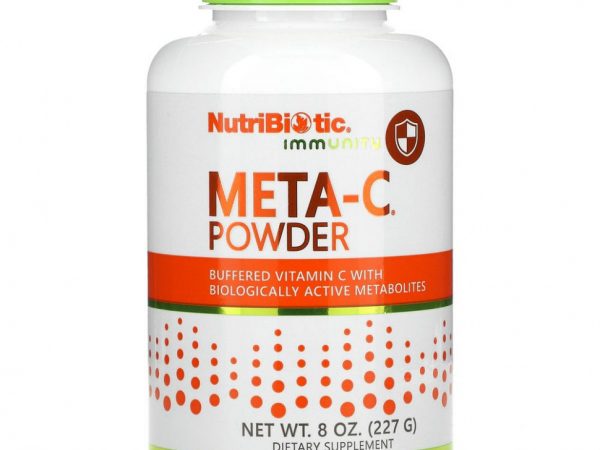 NutriBiotic, Immunity, порошок Meta-C, 8 унций (227 г)