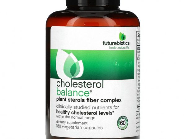 FutureBiotics, Cholesterol Balance, 180 вегетарианских капсул