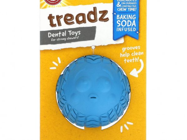 Arm & Hammer, Treadz, Dental Toys for Strong Chewers, BlowFish, 1 игрушка