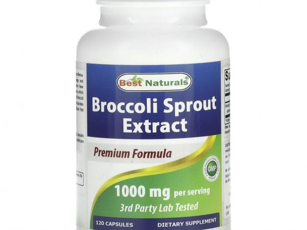 Best Naturals, Broccoli Sprout Extract, 500 mg, 120 Capsules