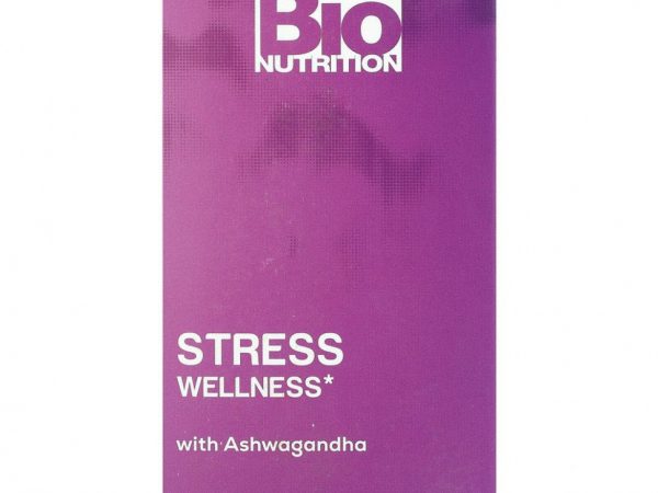 Bio Nutrition, Stress Wellness с ашвагандой, 60 вегетарианских капсул