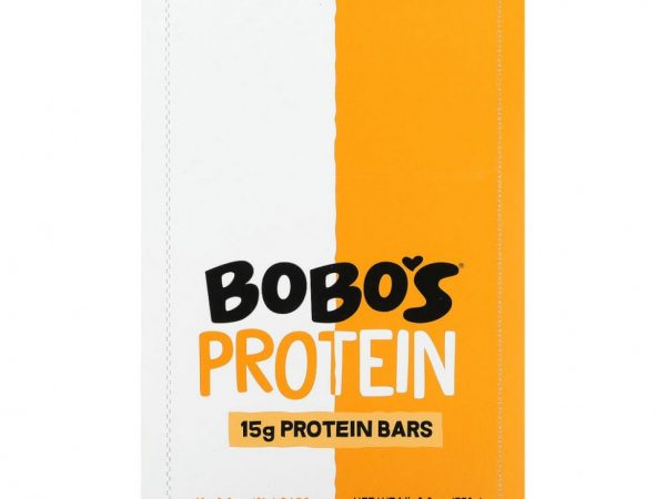 Bobo's Oat Bars, Protein Bars, арахисовая паста с шоколадной крошкой, 12 батончиков, 61 г (2,2 унции)