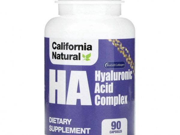 California Natural, HA, комплекс с гиалуроновой кислотой, 90 капсул