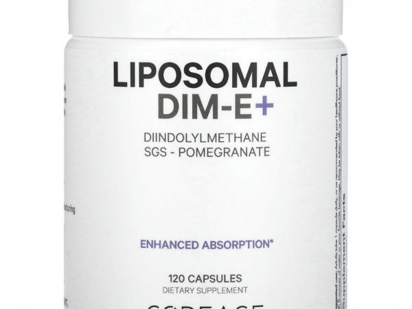 Codeage, Liposmal DIM-E +, гранат, 120 капсул