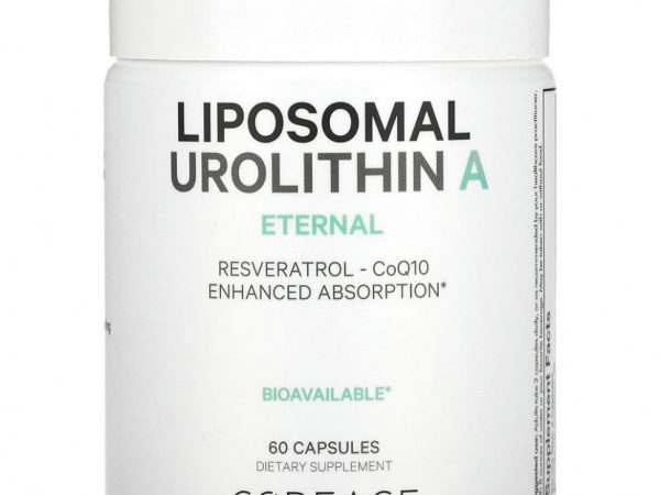 Codeage, Liposomal Urolithin A, Eternal, 60 капсул